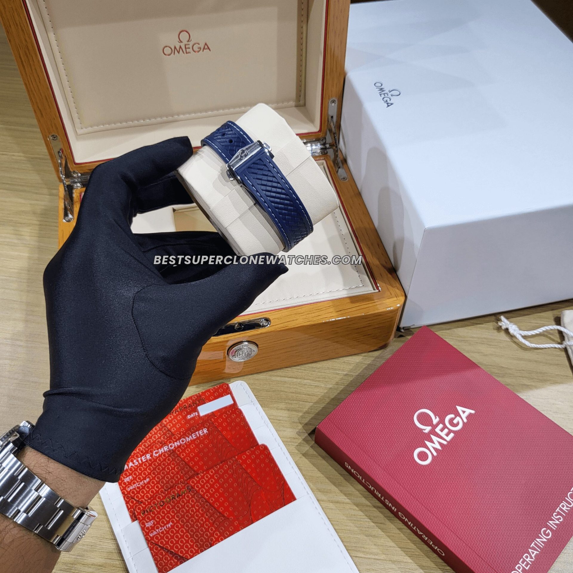 omega aqua terra gmt fake edition