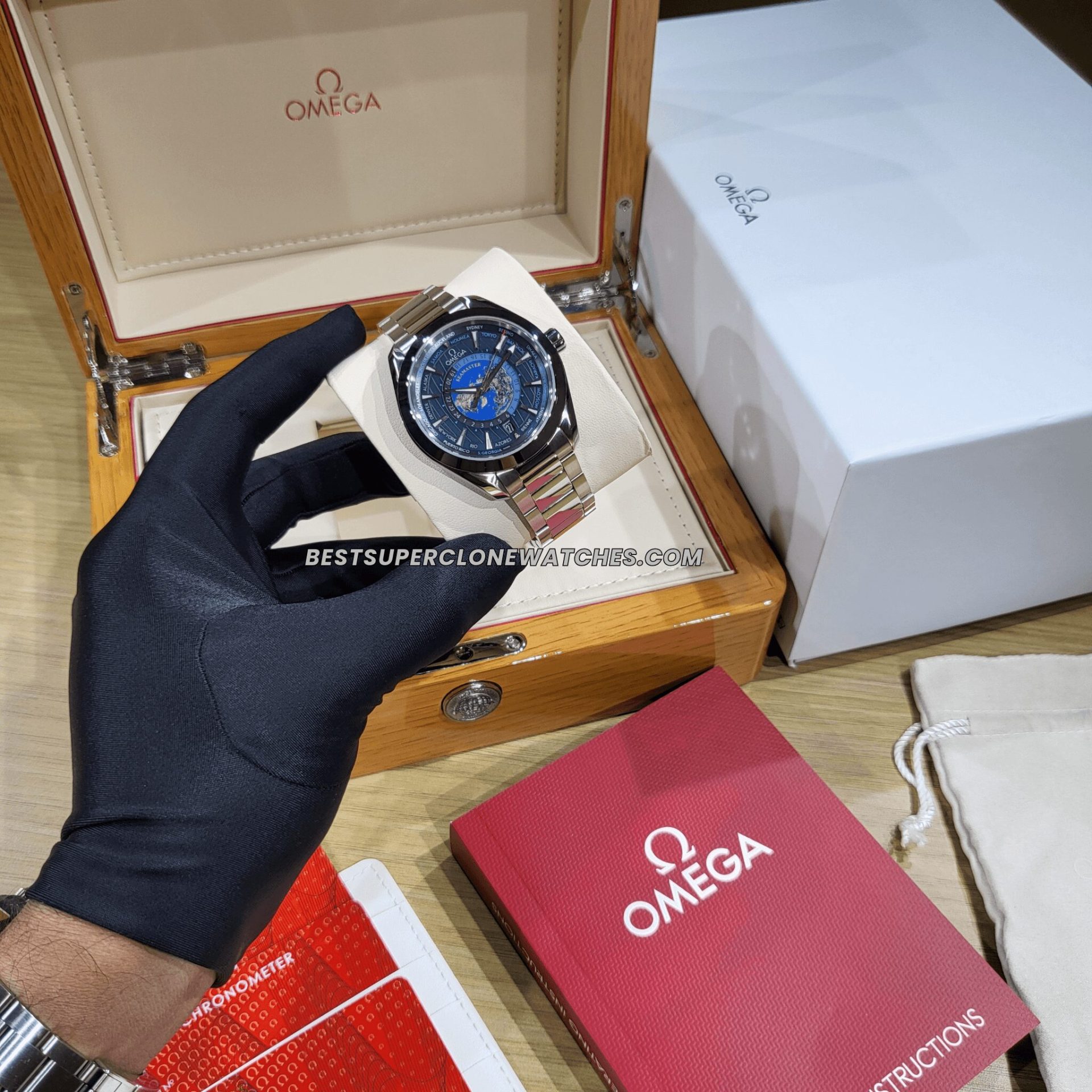 Seamaster Aqua Terra GMT Super Clone watch