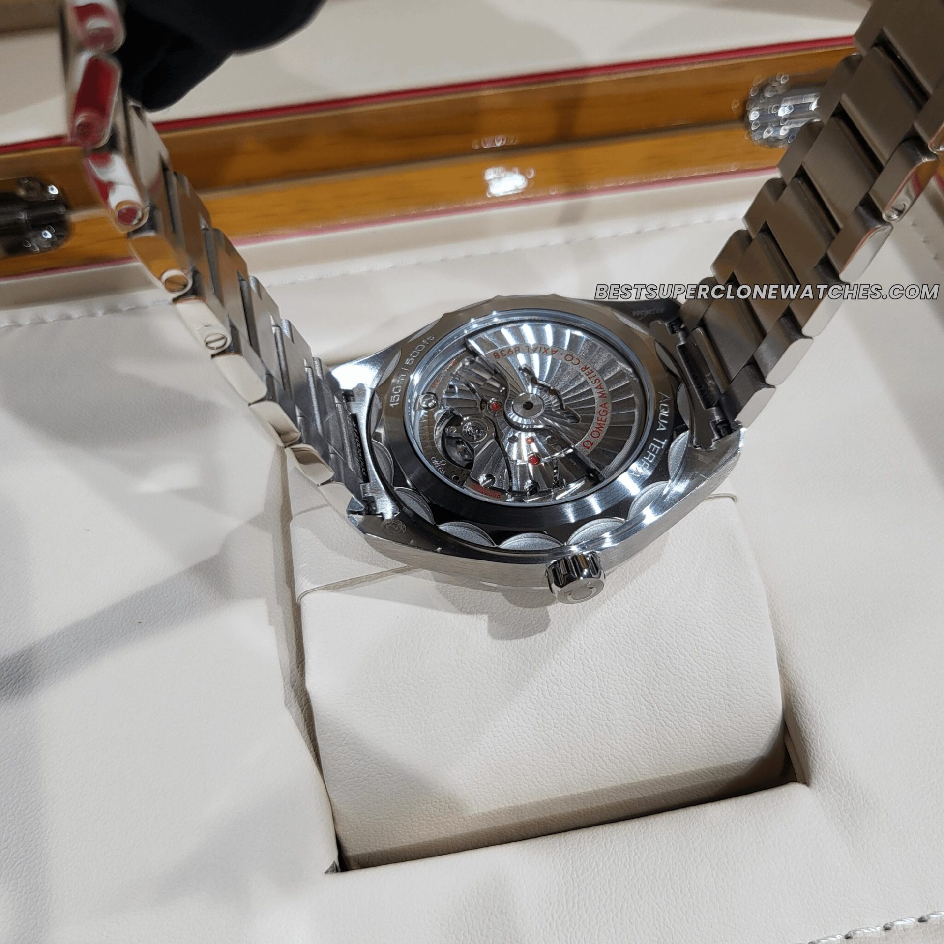 Omega 8938 movement Swiss replica Aqua Terra