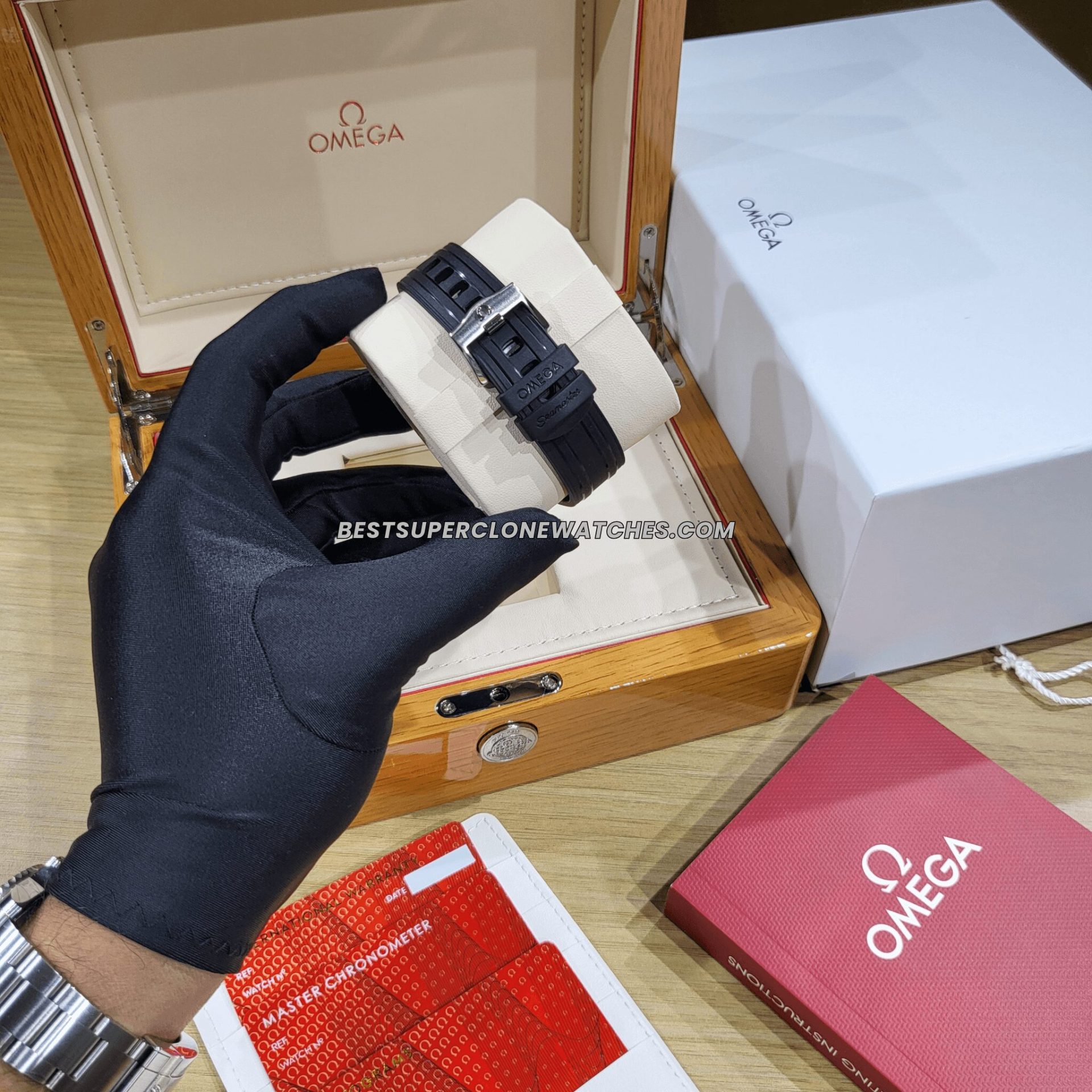 omega seamaster grey dial clone watch