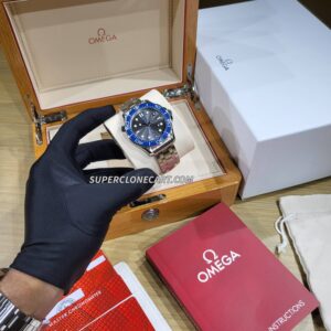 omega diver 300m grey dial replica