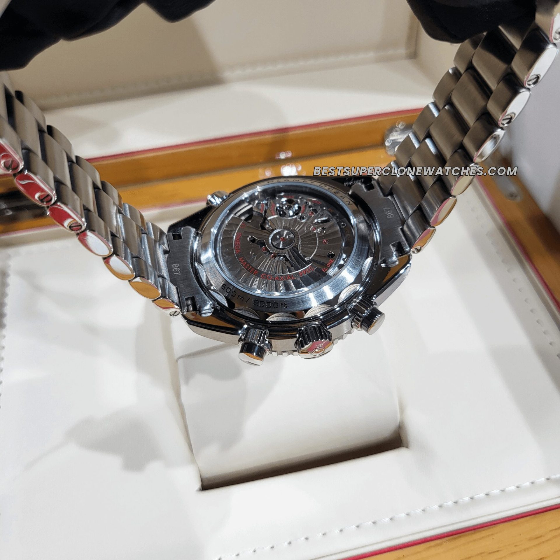 omega seamaster planet ocean titanium fake