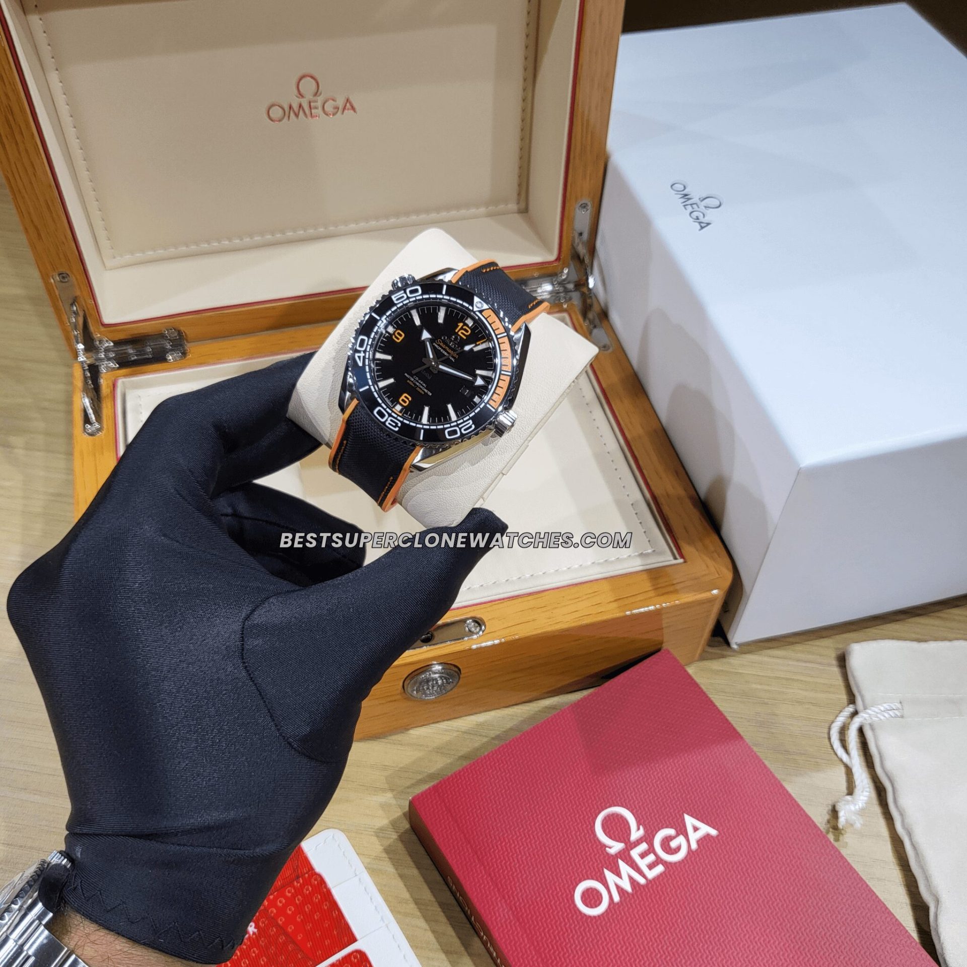 omega planet ocean swiss clone watch