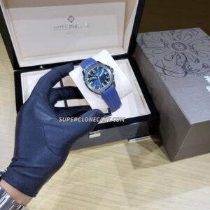 patek philippe aquanaut white gold clone