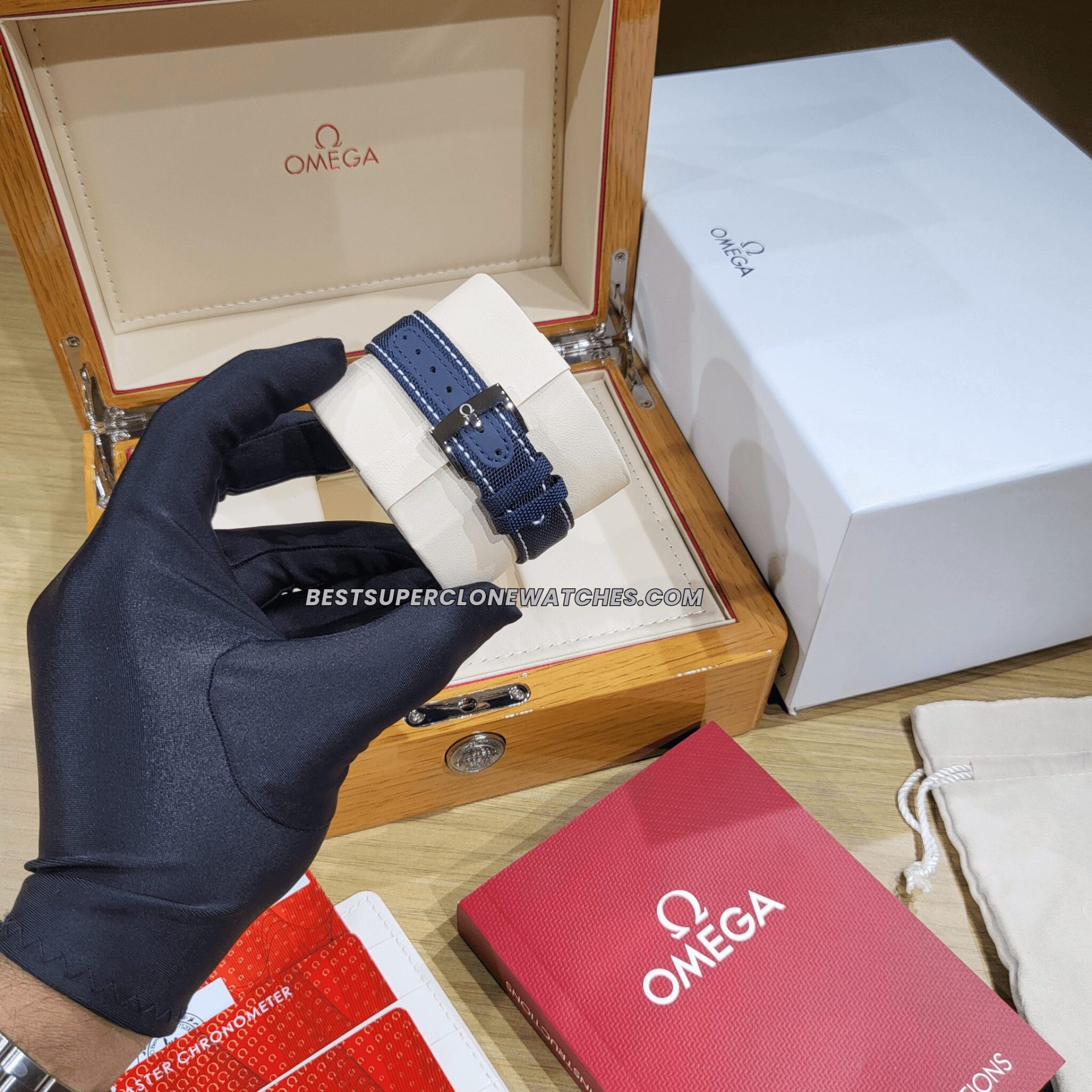 Omega Snoopy 50th anniversary replica watch