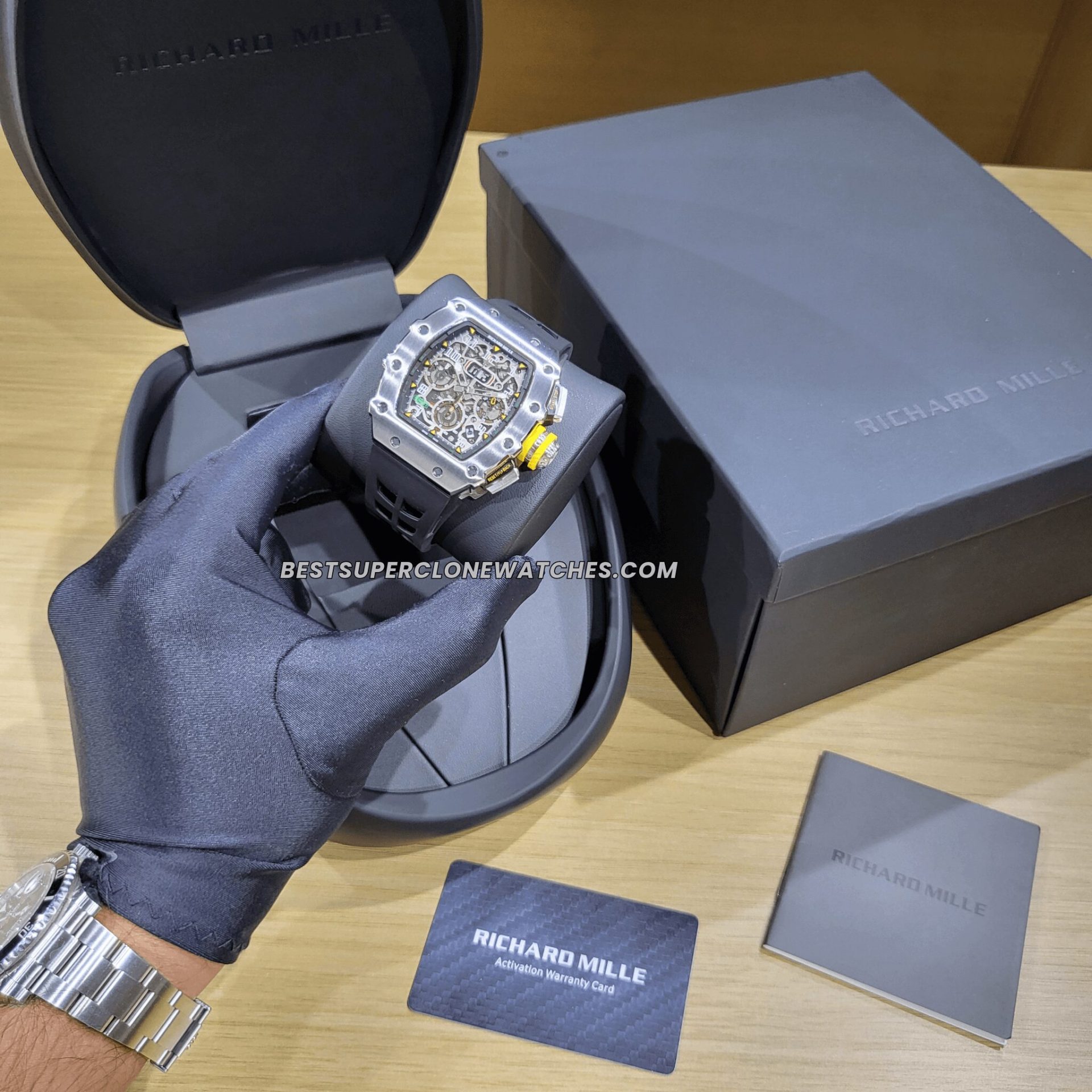 RM 11-03 titanium Swiss super clone watch