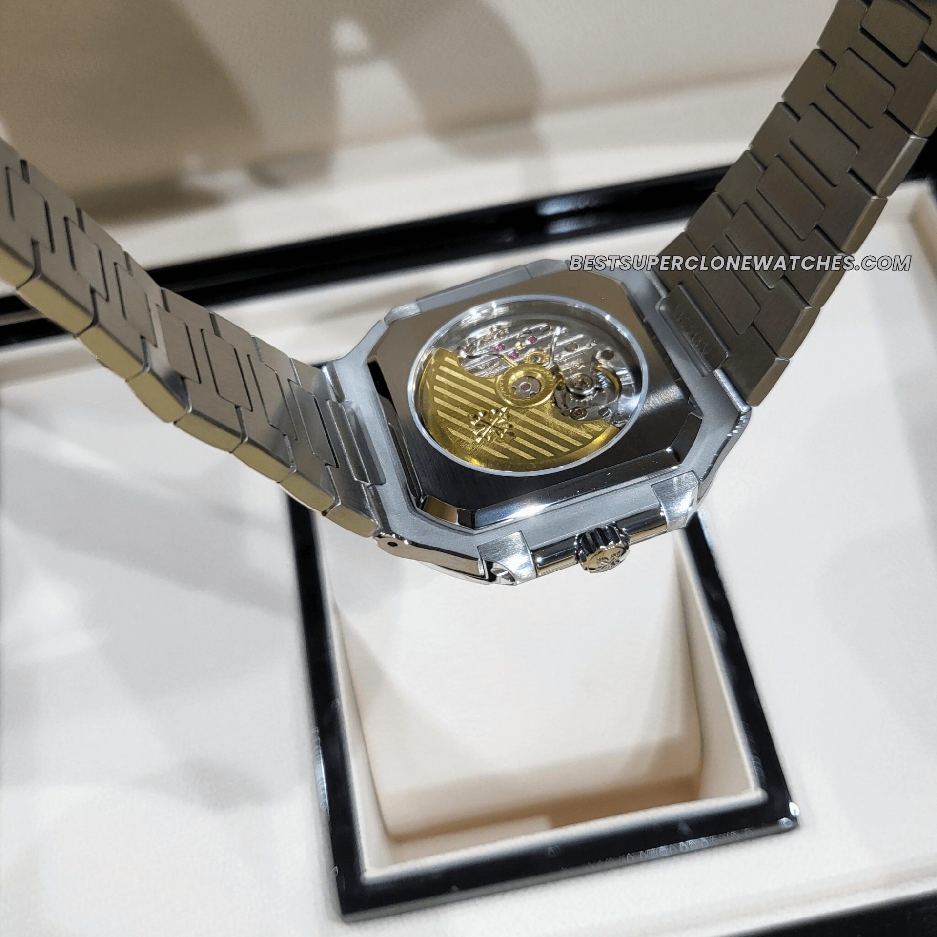 Calatrava blue-gray dial Super Clone watch