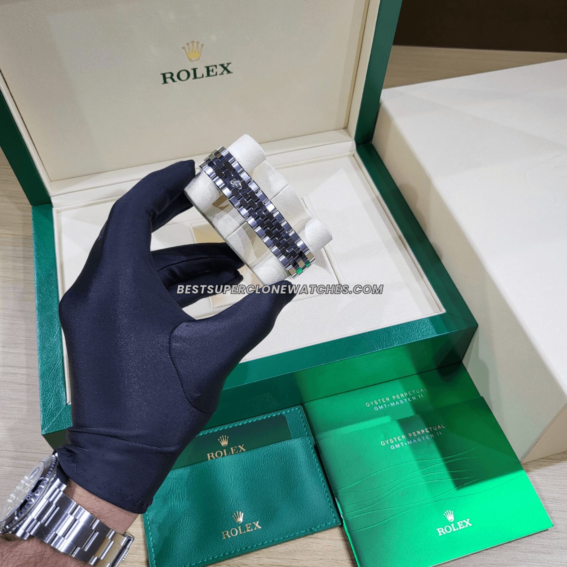 Rolex Land-Dweller 127334 Swiss Super Clone White Honeycomb Dial Watch